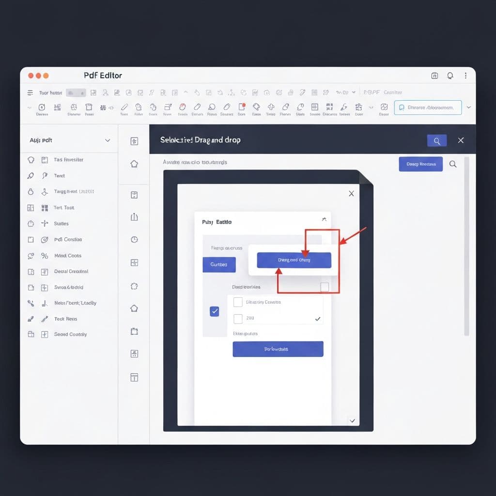 PDF Editor Interface